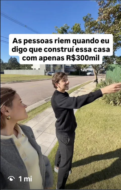 Reel: As pessoas riem quando eu digo que construí essa casa com apenas R$ 300 mil