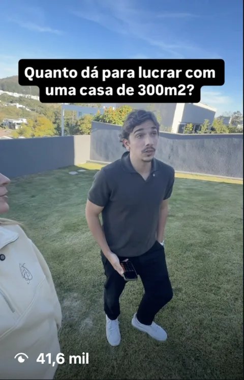 Reel: Quanto dá para lucrar com uma casa de 300m2?